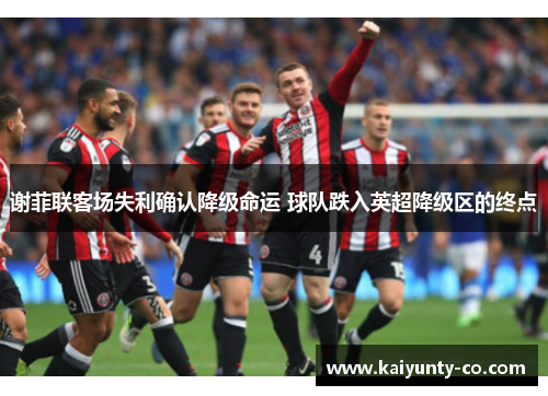 谢菲联客场失利确认降级命运 球队跌入英超降级区的终点