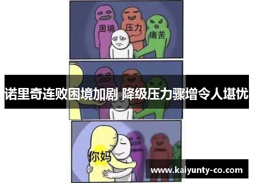 诺里奇连败困境加剧 降级压力骤增令人堪忧